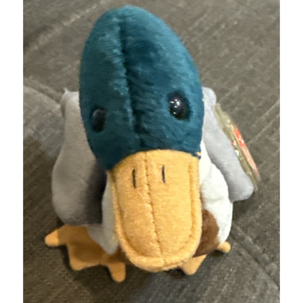 Ty Beanie Baby - JAKE the Mallard Drake Duck (1997) MINT with MINT TAGS